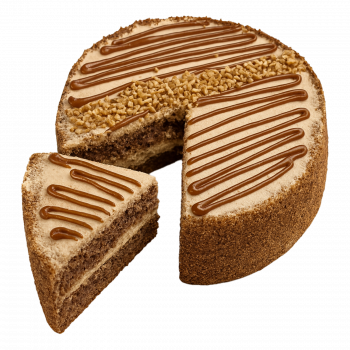 Schoko-Biskuit-Torte "Caramel and Peanut"